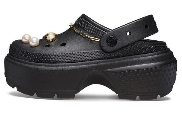 Crocs EVA Clogs 5.5cm Unisex Black