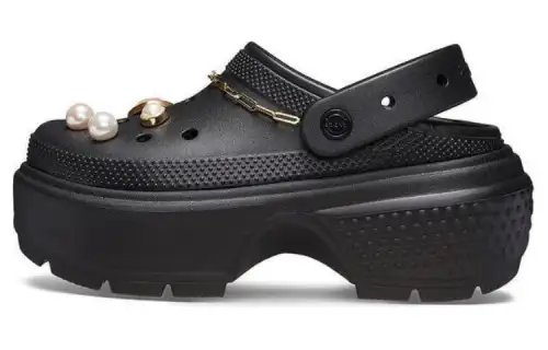 Crocs EVA Clogs 5.5cm Unisex Black