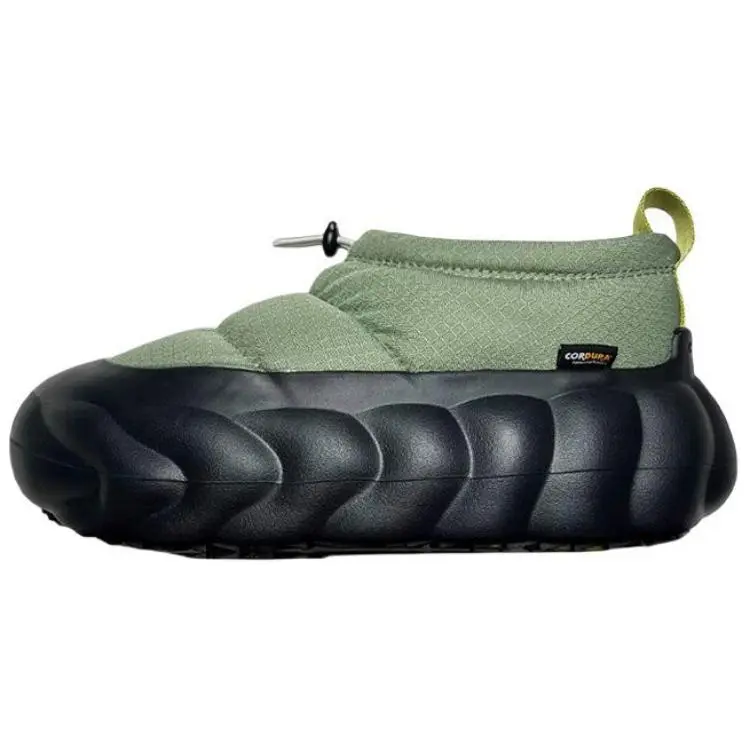 Crocs Overpuff Cordura Shorty Low top Casual Shoes Unisex Green