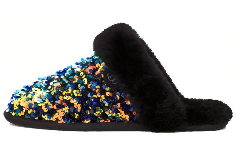 UGG Scuffette 2 Stellar Sequin Stylish Sandal Women's Black
