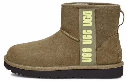 UGG Mini Side Logo 'Olive Green' Women's