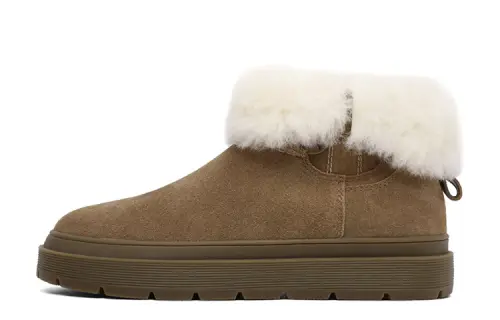 Dickies Crew Snow Boots Women's Yellow Brown