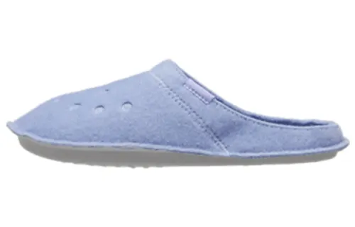 Crocs Classic Casual Thicken Stay Warm Unisex Blue Slippers
