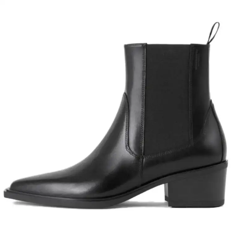 VAGABOND SHOEMAKERS Leather Ankle Boots Women's Black