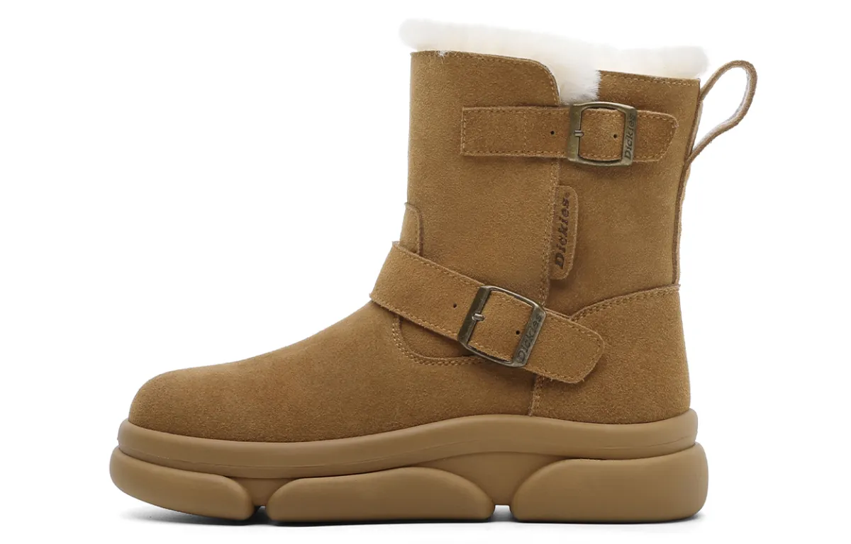 Dickies British Comfortable, Fashion Versatile, Platform Outdoor Thermal Fleece Lined Casual Insulated Shoes