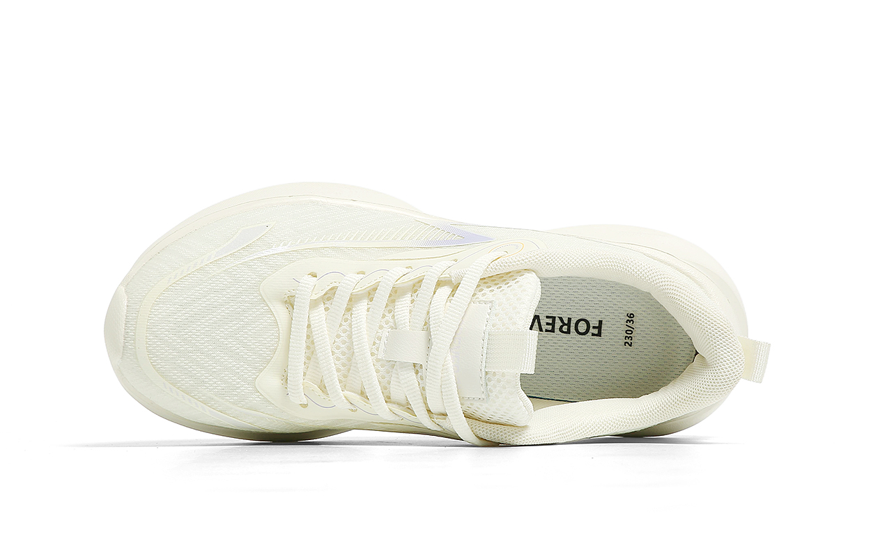 FOREVER 21 Slip Resistant Abrasion Resistant Slip Resistant Abrasion Resistant Low top Running Shoes Women’s Beige