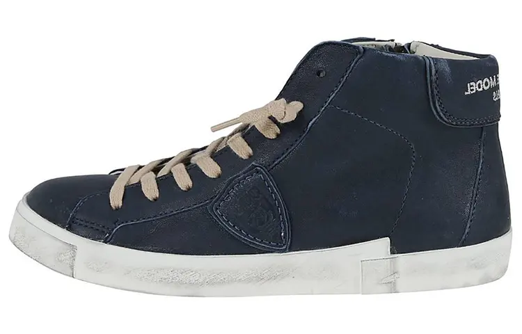 PHILIPPE MODEL Paris Logo-patch High-top Sneakers