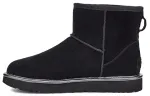 UGG CLASSIC MINI Snow Boots Women's Metallic Black
