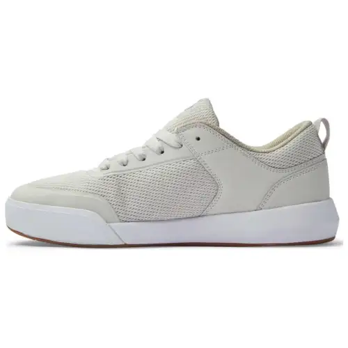 DC Shoes Cushioning, Wear Resistant Low top Skateboard Shoes Men's Ecru