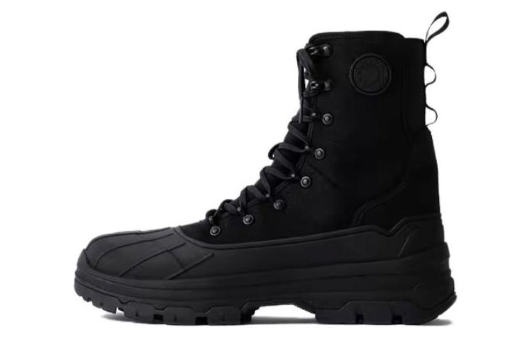 HUNTER Cushioning Slip Resistant High top Mountaineering Shoes Men's Black