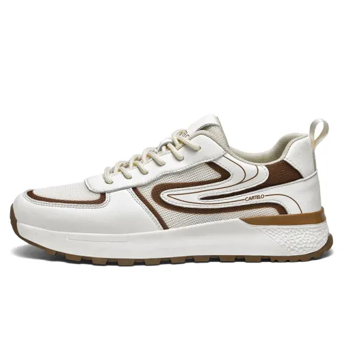 CARTELO Slip Resistant, Abrasion Resistant, Breathable, Lightweight Low top Casual Shoes Men's