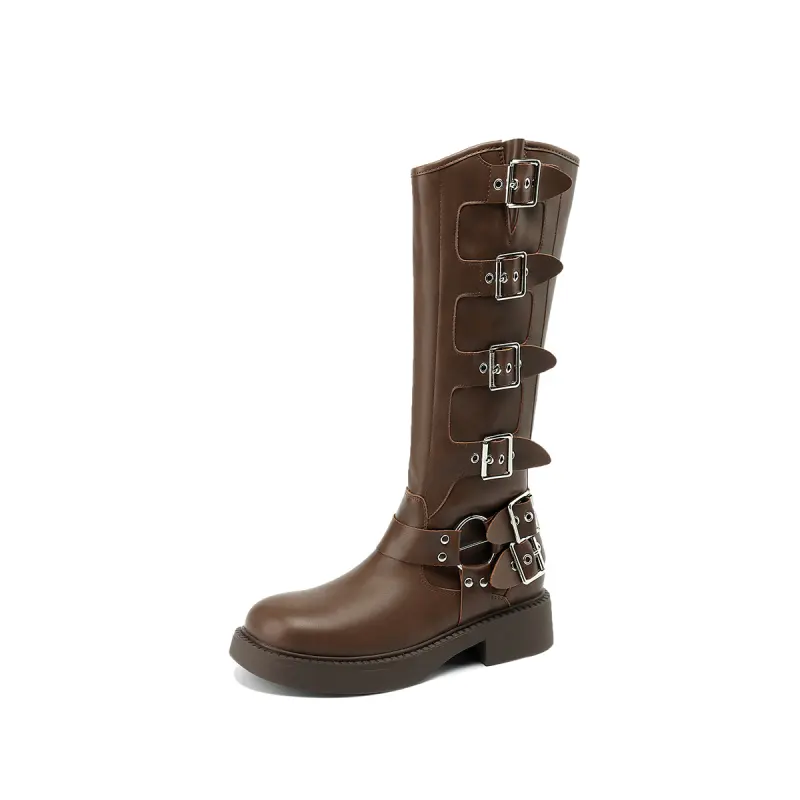 D FUSE SCANDINAVIA Knee high Boots 4cm Women's