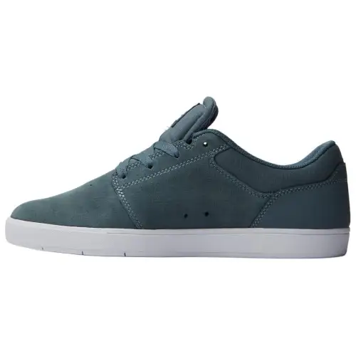 DC Shoes Leather Low top Skateboard Shoes Men's Blue