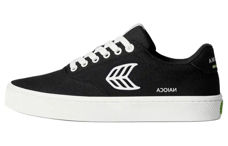 CARIUMA Low top Canvas Shoes Unisex Black
