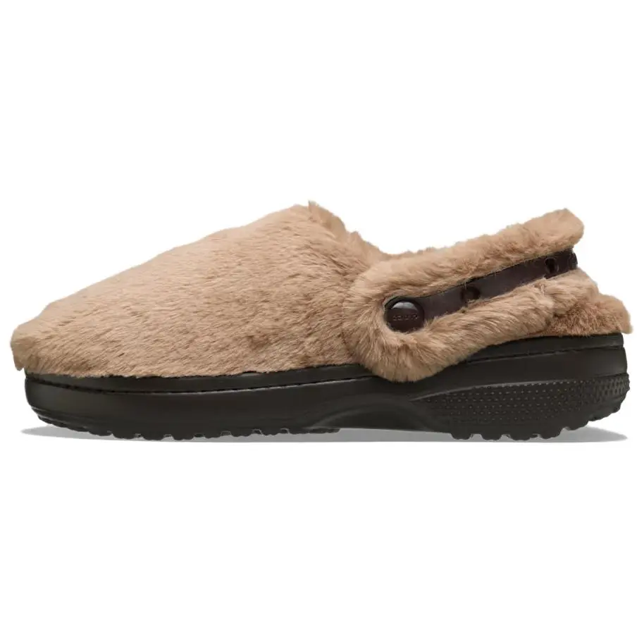 Crocs Abrasion Resistant Closed Toe Slippers Unisex Brown
