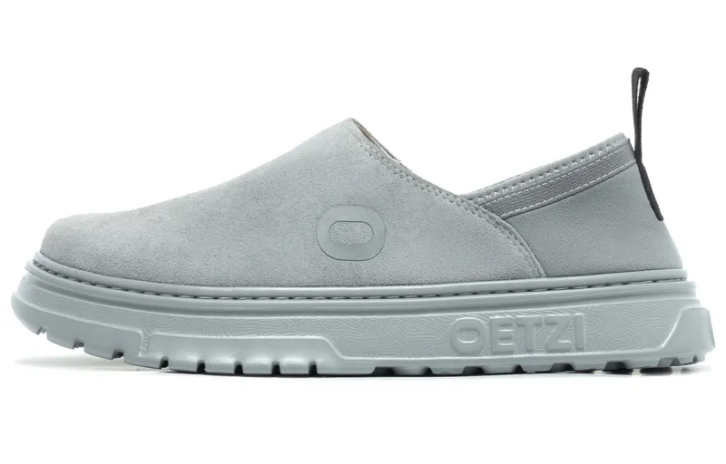 OETZI Cow Suede Slip Resistant Abrasion Resistant Slip Resistant Abrasion Resistant Low top Skateboard Shoes Unisex