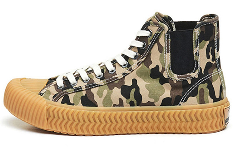 Excelsior Cookies Shoes BOLT HI Classic Platform Height Increasing Abrasion Resistant Breathable High top Canvas Shoes