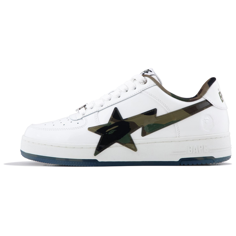 Мужские кеды A BATHING APE (зеленые)