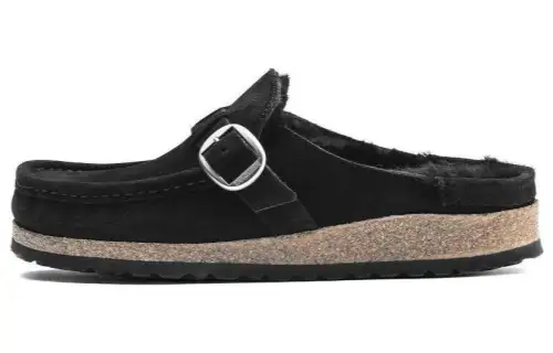 Birkenstock Closed Toe Slippers Women's Black Regular
