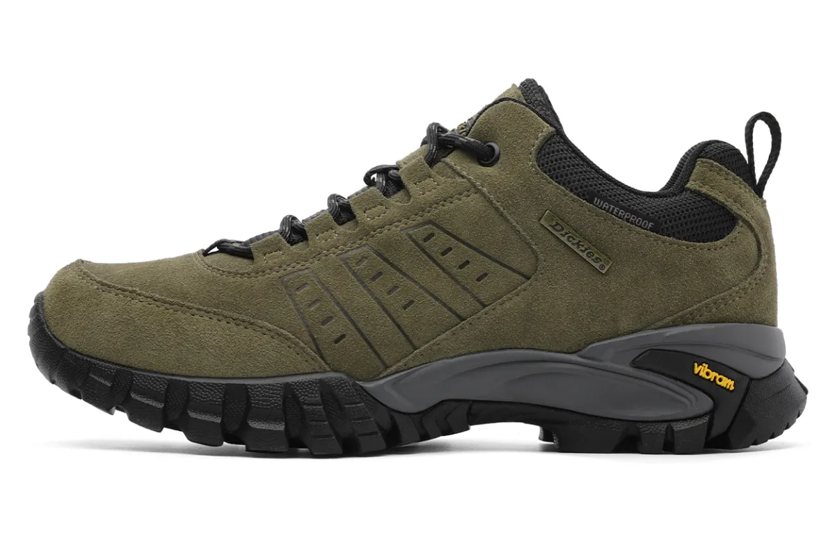 Dickies Fabric Cushioning Abrasion Resistant Cushioning, Wear Resistant Low top Mountaineering Shoes Men's Army Green