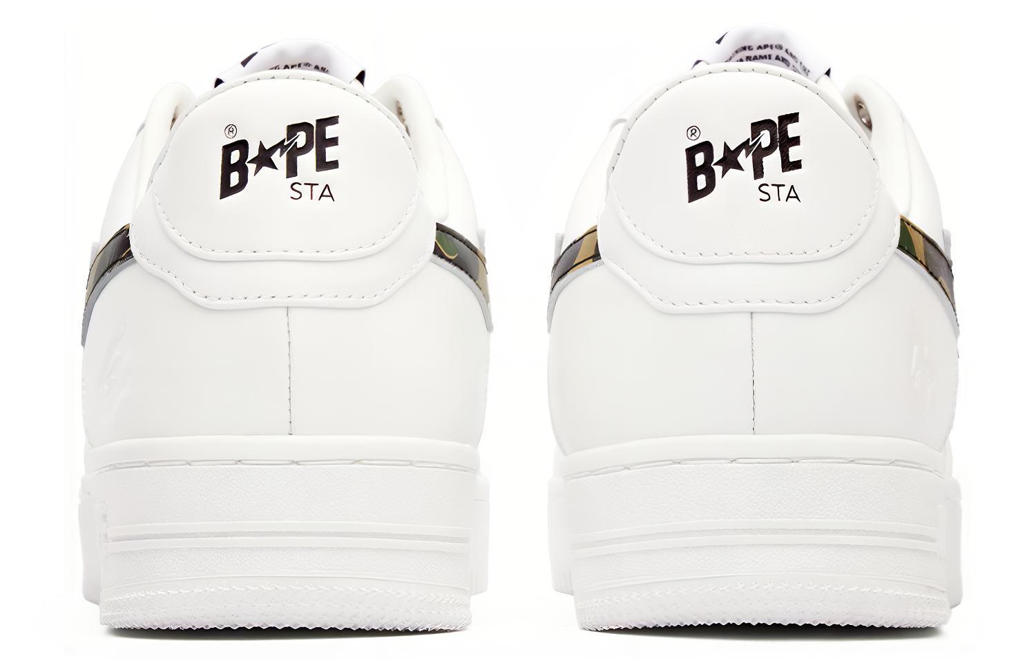 A BATHING APE Bape Sta Abc Camo White Green