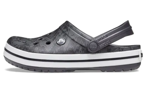 Crocs Crocband Clogs 'Grey Black'
