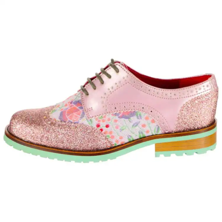 IRREGULAR CHOICE Pu Versatile Casual Shoes 3cm Women's Pink