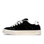 LuzaoT SUPER DRAG Low top Skateboard Shoes Unisex Black White