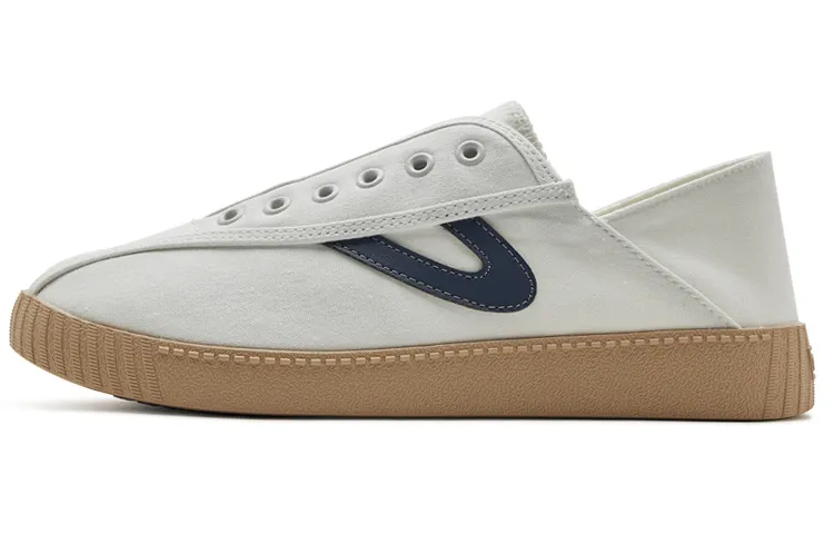 TRETORN Nylite Slip On Low top Skateboard Shoes Unisex White Blue