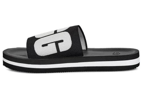 UGG Zuma Graphic Minimalistic Cozy Casual Black Women's