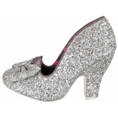 IRREGULAR CHOICE Pu High Heels 9.2cm Women's Silver