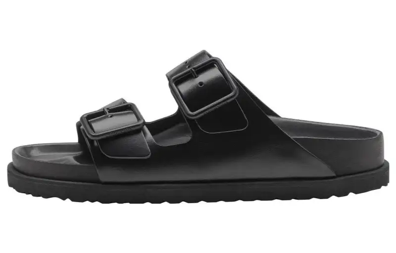 Birkenstock Leather Stylish Sandal Unisex Black