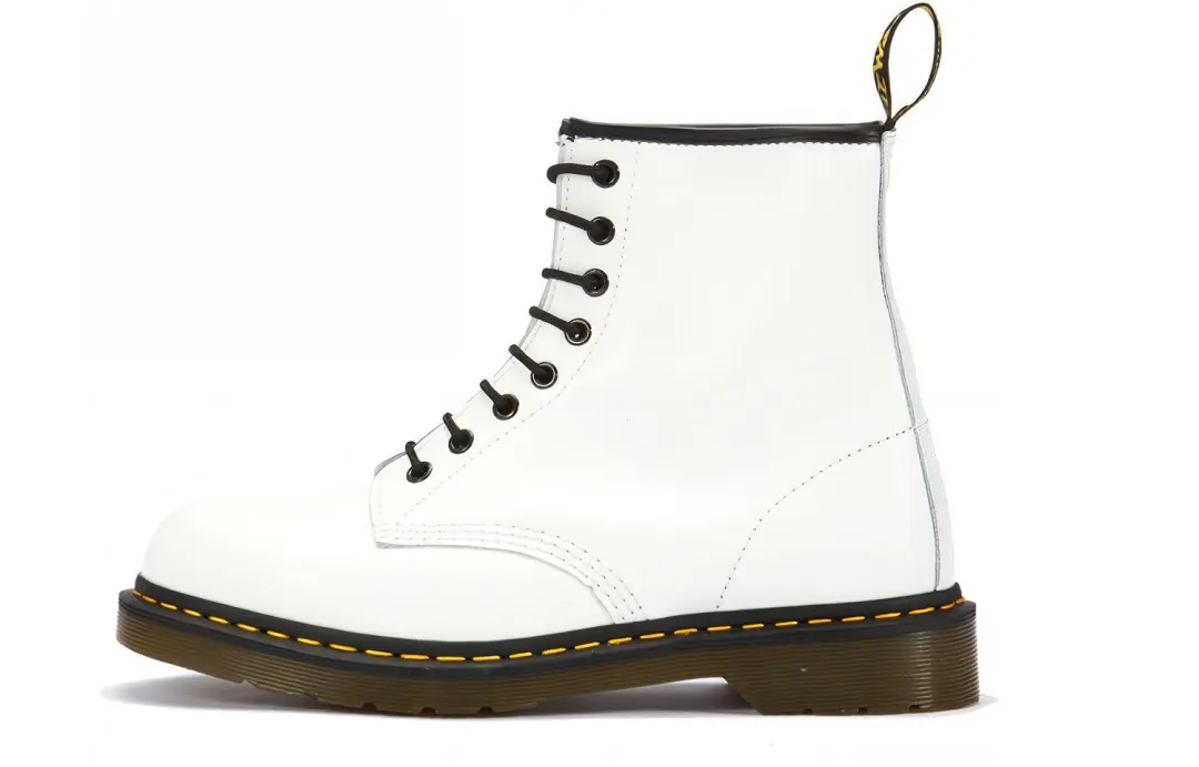 Dr. Martens 1460 Pascal Classic 8 High Top Combat Boots Unisex White