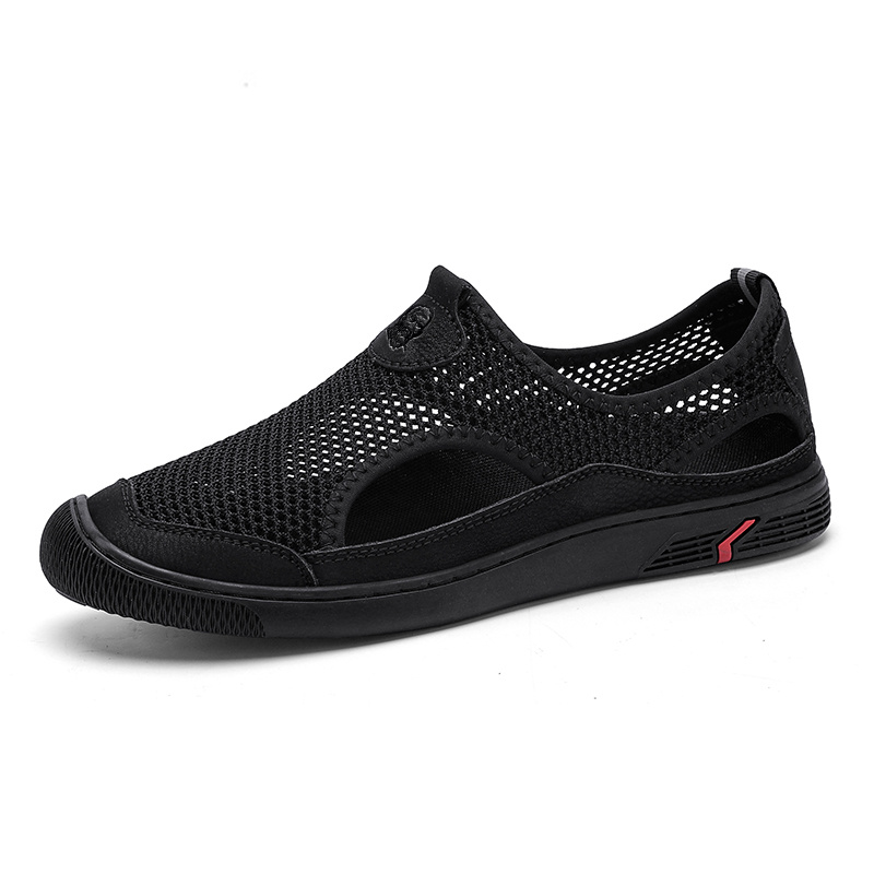 LAORENTOU Fabric Low top Hiking Shoes Men’s