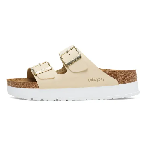 Birkenstock Slide Slippers Women's Light Yellow