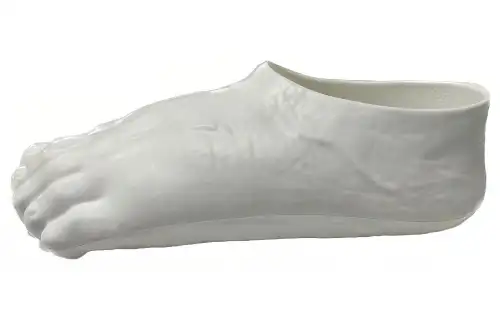 Imran Potato Caveman Slippers White