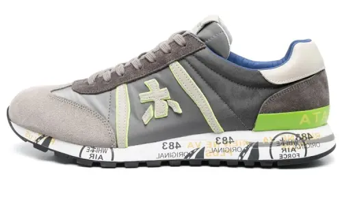 PREMIATA Low top Casual Shoes Men's Dark Gray