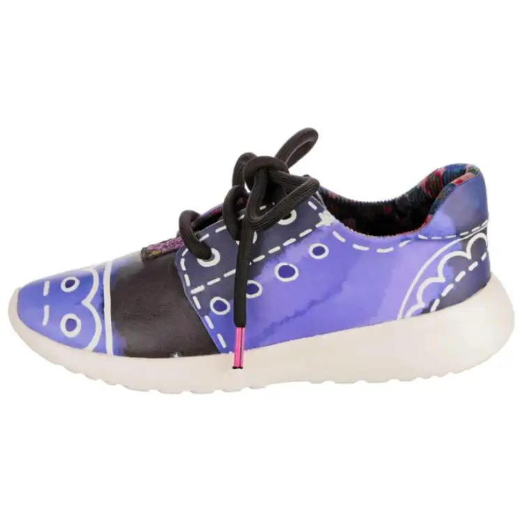 IRREGULAR CHOICE Pu Slip Resistant Low top Casual Shoes Women's Purple