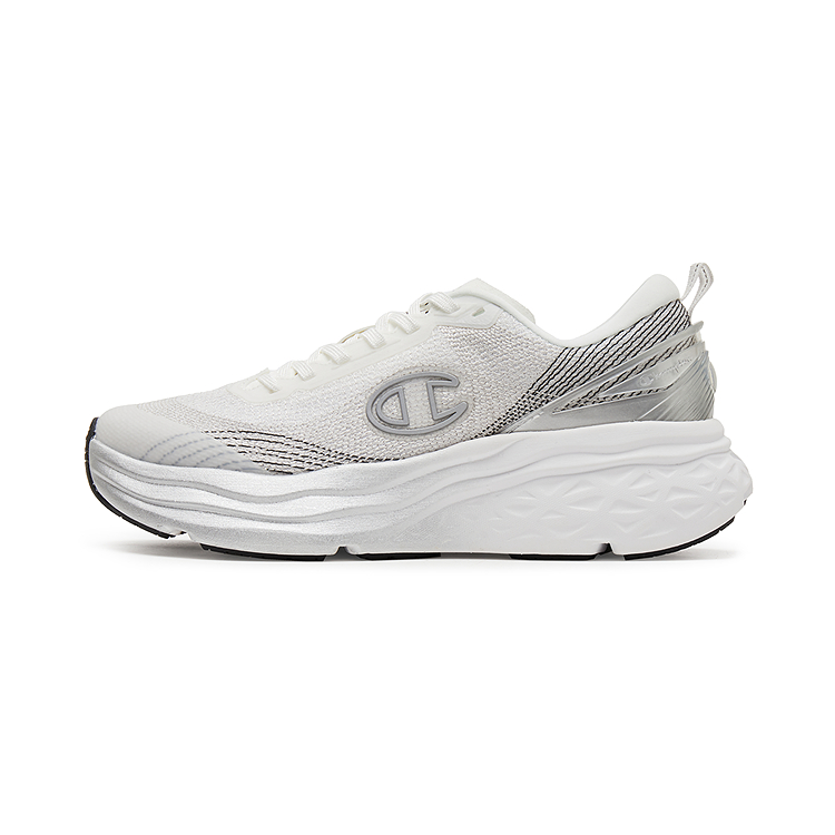 Champion Textile, TPU Low top Running Shoes Men’s Champion White/Silver White