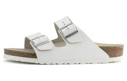 Birkenstock Arizona Leather Sandals 'White'