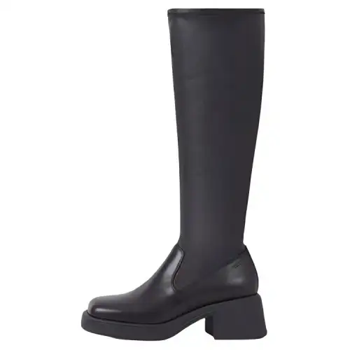 VAGABOND SHOEMAKERS Leather Knee high Boots 5.9cm Women's Black