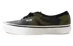 Vans x A BATHING APE Canvas Casual Low top Skateboard Shoes Women's Green