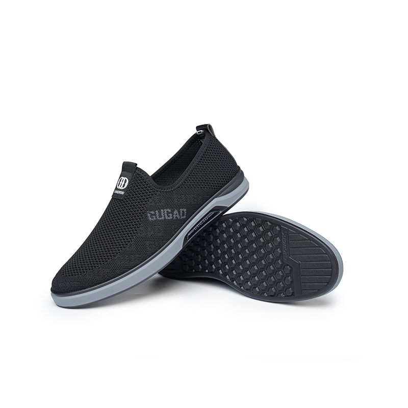 LAORENTOU Walking Shoes Men’s Low Top Black
