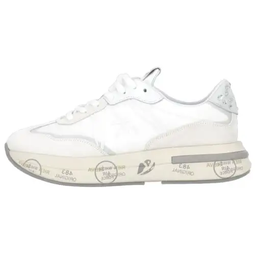 PREMIATA Cassie Suede Low top Casual Shoes Women's White