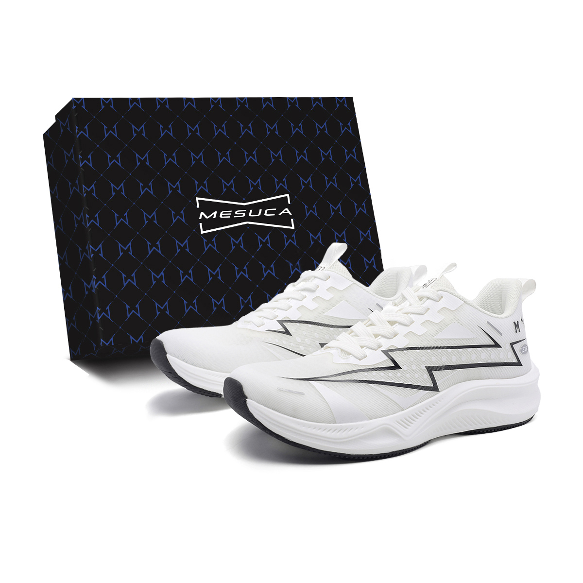 MESUCA Low top Running Shoes Unisex White