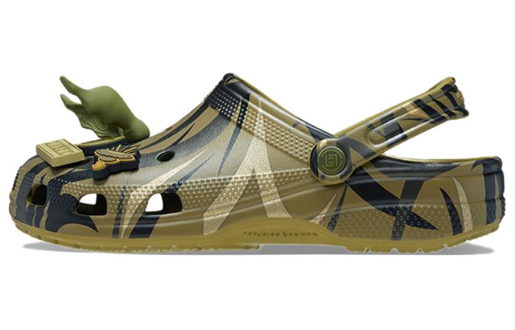 Кроксы Crocs × CLOT Classic clog (линейно-зеленые)