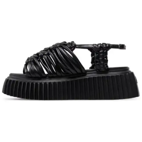 AGL One Strap Sandals Women's Black