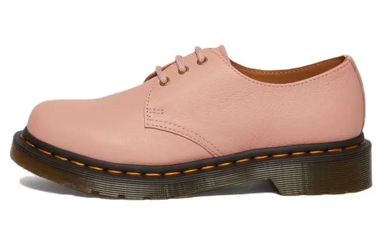 Dr.Martens Leather Casual Shoes Women's Pink