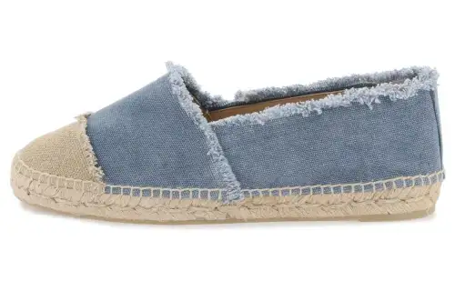 Castañer Kampala Fringed Edge Denim Espadrilles Women's