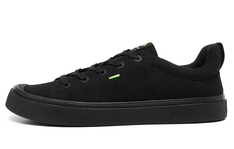 CARIUMA Skateboard Shoes Men's Low Top Black
